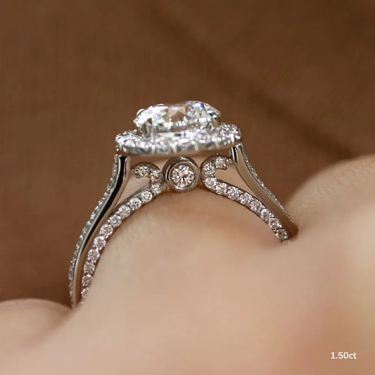 The Sera - Round 1.00ct Halo Unique