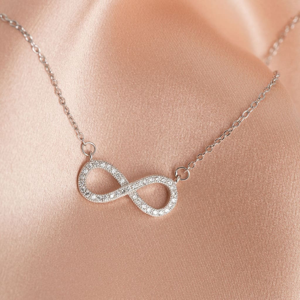 Infinity Necklace - Sterling Silver